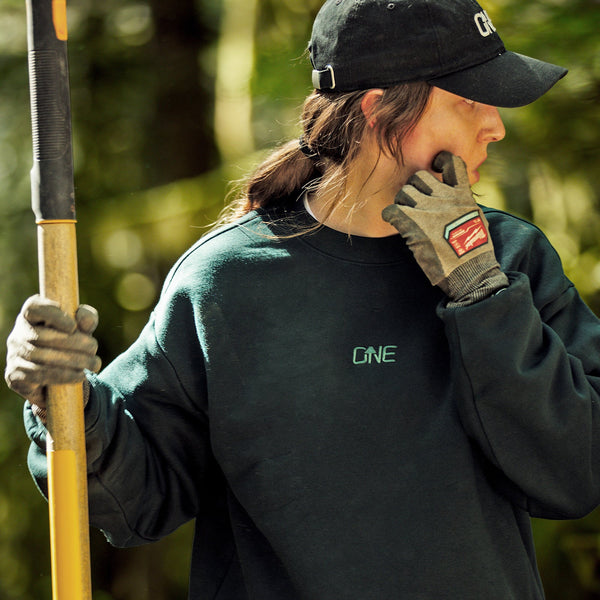 Embroidered Logo Crewneck