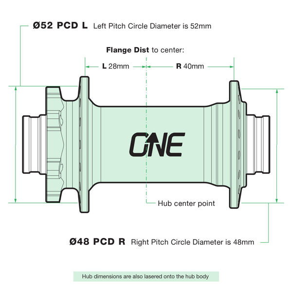 110x20 Front Hub